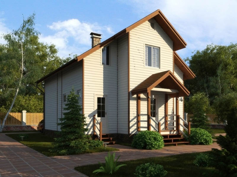 Проекты и цены на дома под ключ в Ленинградской области.