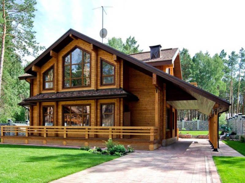 Строительство домов в Ленинградской области.